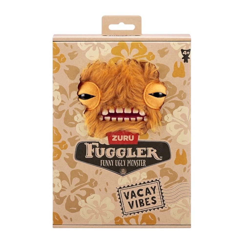 NIB ZURU Fuggler Funny Ugly Monster “Munch Munch” Vacay Vibes Plush Toy | Ginger